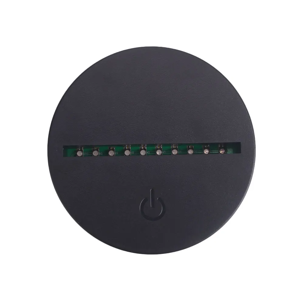 Led Lamp Base USB Cable Touch Switch Modern Night Light ABS 3D Assembled 7 Colors | Лампы и освещение
