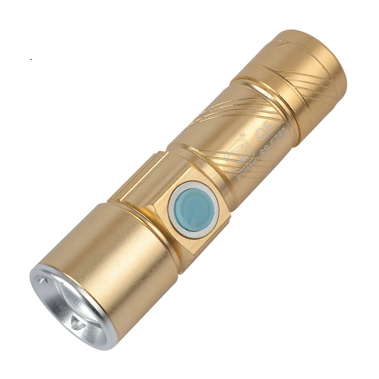 3000LM Q5 СВЕТОДИОДНЫЙ USB flash light водонепроницаемый Супер Яркий Тактический