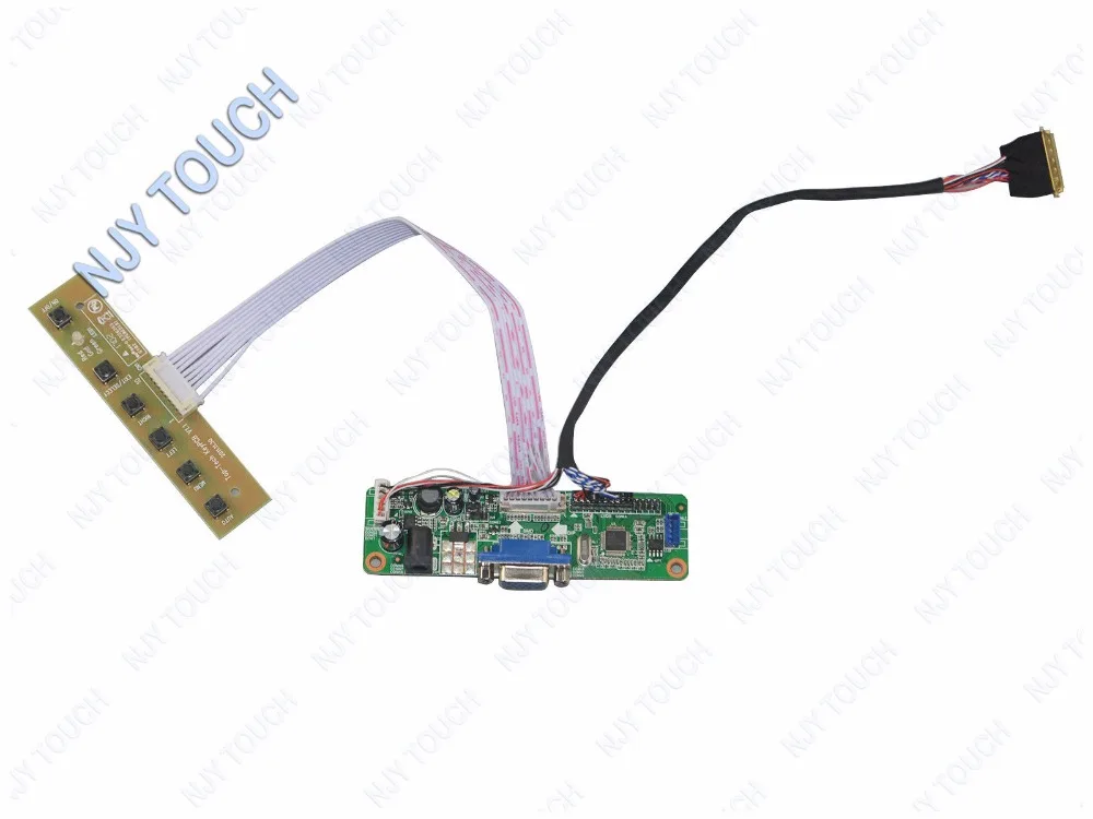 VGA LVDS ЖК-дисплей контроллер комплект плюс lp116wh1 B116XW02 1366x768 40pin светодиодный Панель
