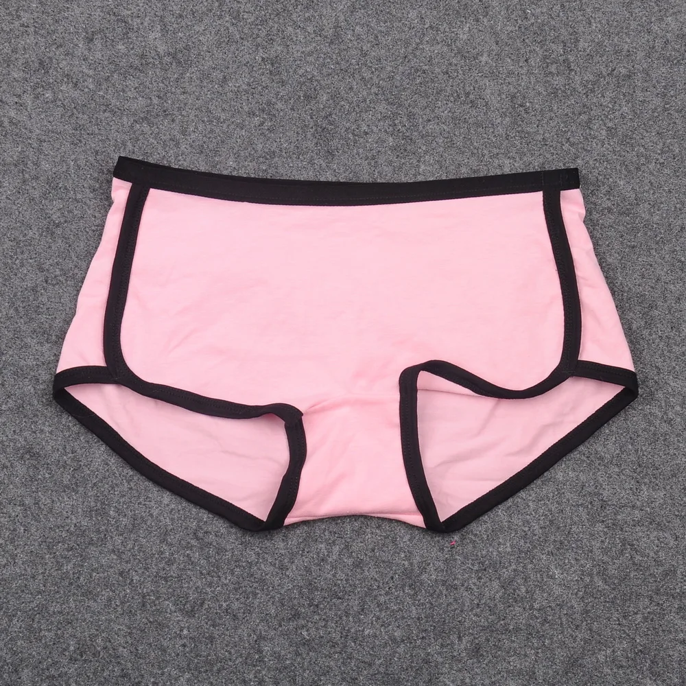 Хлопковое нижнее белье для женщин модные трусики девочек бесшовное бикини