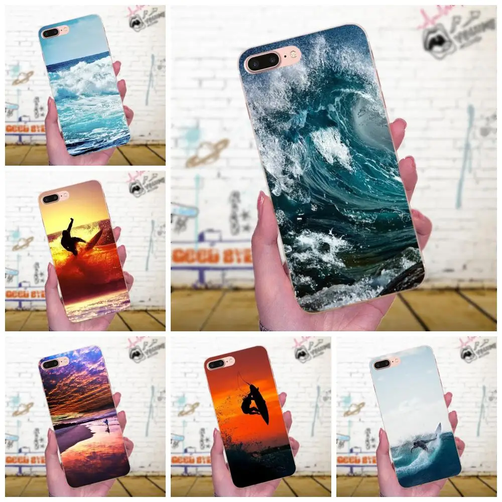 Морской волны серфинг лето океан для Huawei Honor 4C 5A 5C 5X 6 6C 6A 6X 7 7X 8 9 V8 V10 Y3II Y5II Y6II G8 P7 Play