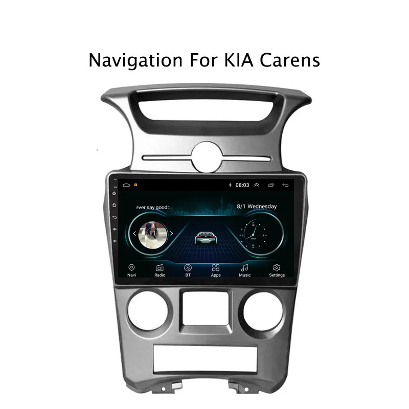 9 &quot2.5D IPS Android 8 1 автомобильный DVD GPS плеер для Kia Carens 2007 2008 2009 2010 2011 на автомобильном