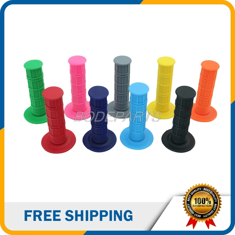 

9 Color Gel Rubber Handlebar Grips For CRF YZF WRF KXF KLX KTM RMZ Pit Dirt Bike Motocross Motorcycle Enduro MX Offroad