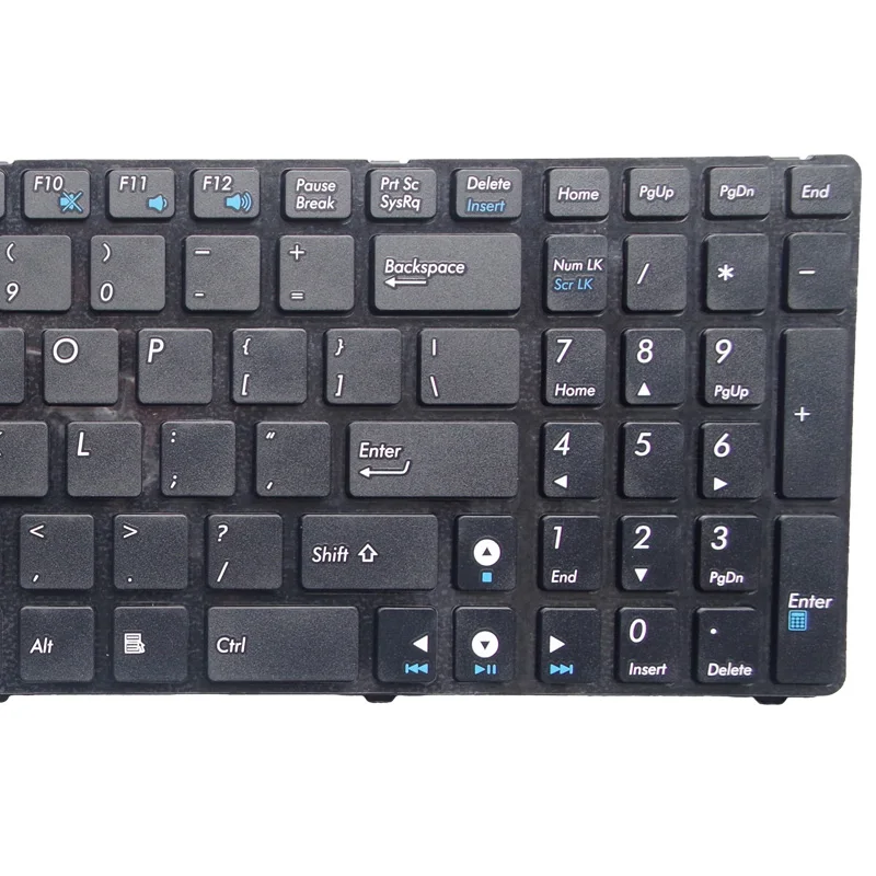 Английская клавиатура для ноутбука ASUS K70I K70ID F90 F50 F52 F52q X5DC X5DIJ X50IJ X5DIN K50 K50IN K61 P50 P50IJ US