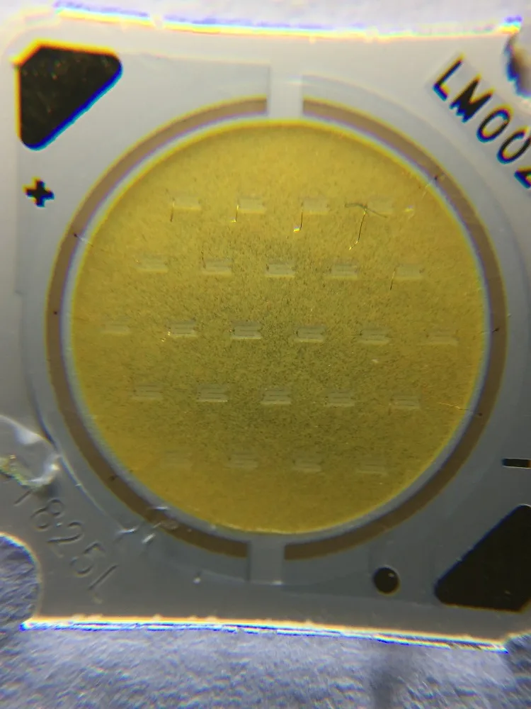 40 шт. HONG LI COB 13 5 мм 14 Вт 8C 3B 24chips 25 6 В Светодиодные настенные лампы фары точечные