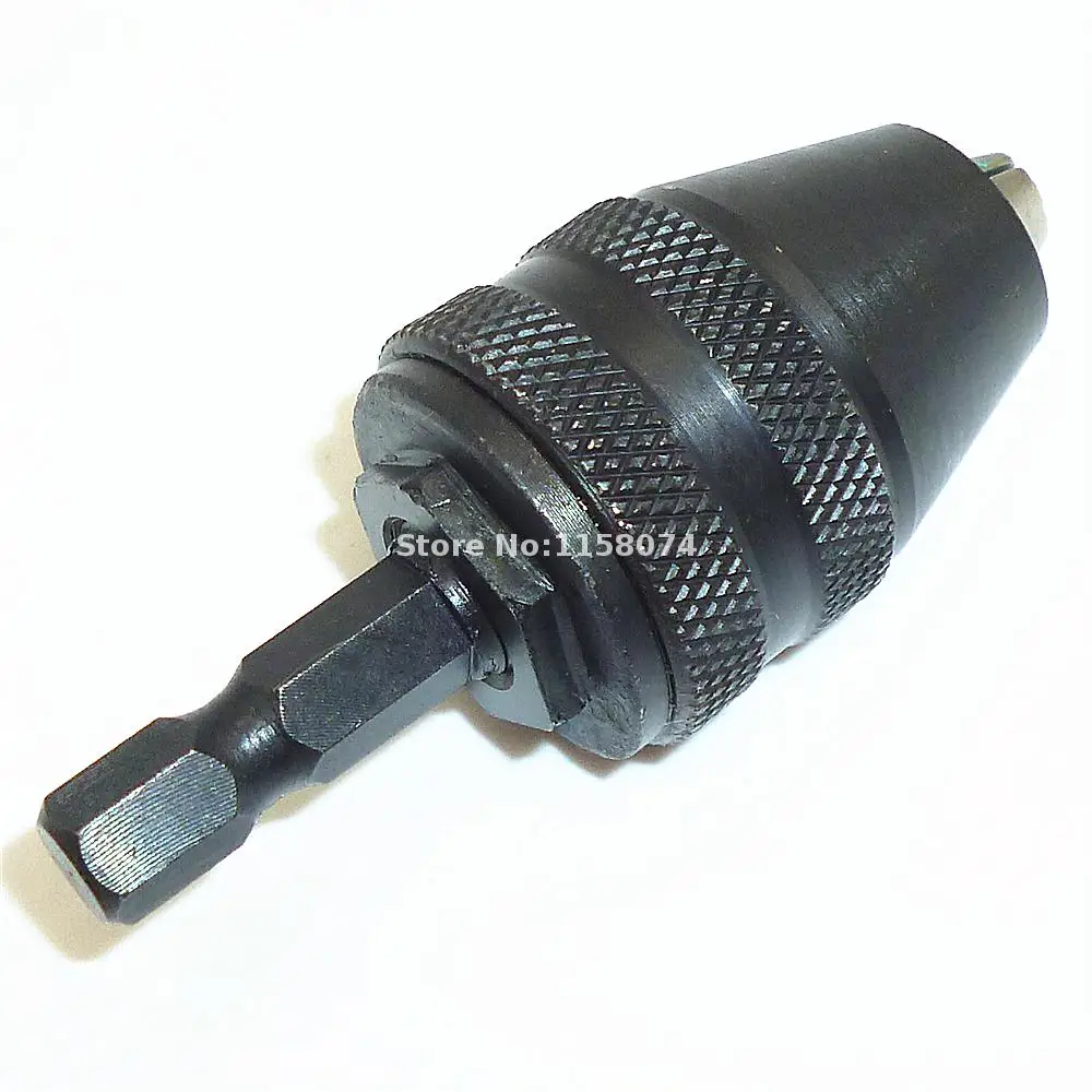 Keyless Бурильные долото Зажимы Quick Change адаптер конвертер 1/4 &quotдюймов шестигранным