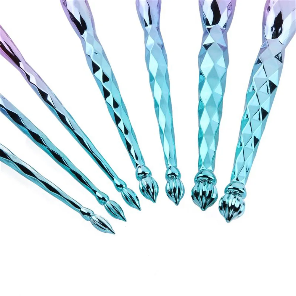 Вандер 7 шт. спираль башня градиент Макияж Расчёски для волос комплект Красота