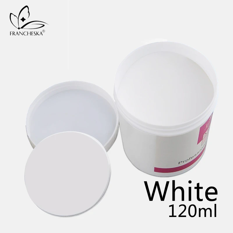 Francheska акрил 120 мл акриловая пудра для нейл-арта likit monomer unas acrilicas nails acrilico nail порошок акриловый гель acrilico
