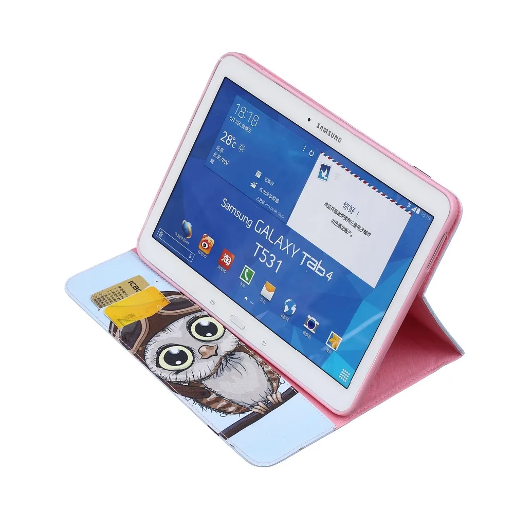 Чехол-подставка для Samsung Galaxy Tab 4 10 1 T530 T531 T535 чехол с подставкой | Компьютеры и офис