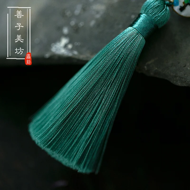 Зеленая брошь ручной работы в китайском стиле кимоно/аксессуары cheongsam с