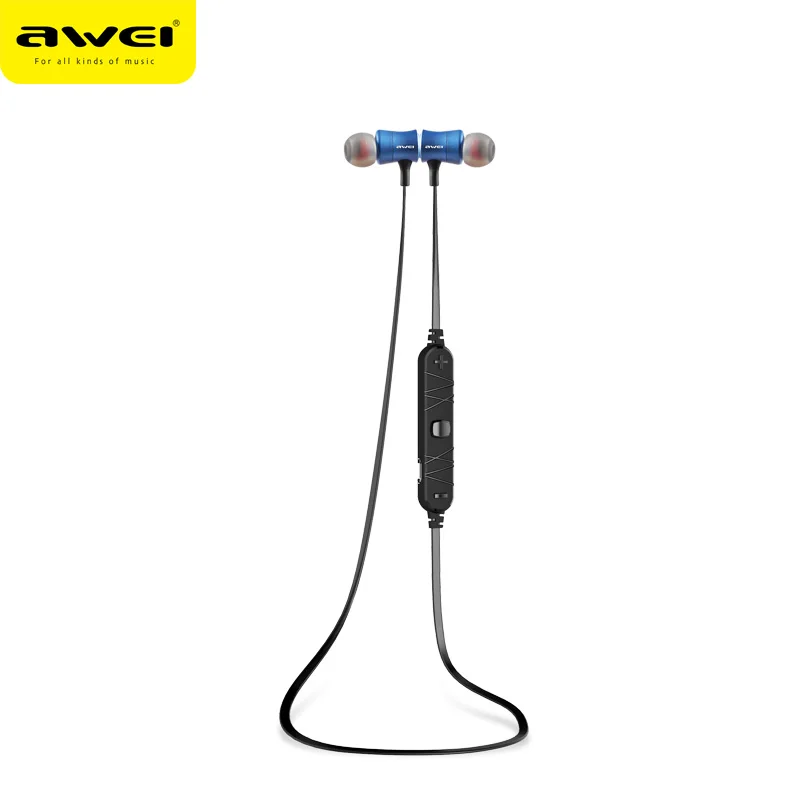 Беспроводные Наушники AWEI A921BLWireless Спортивная Bluetooth гарнитура с магнитным