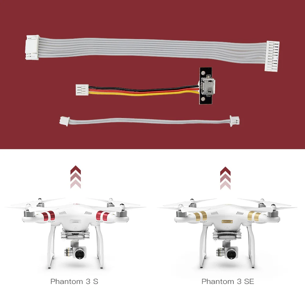 Набор кабелей для подключения шарнирного кабеля кабель сигнала DJI Phantom 3 Standard SE