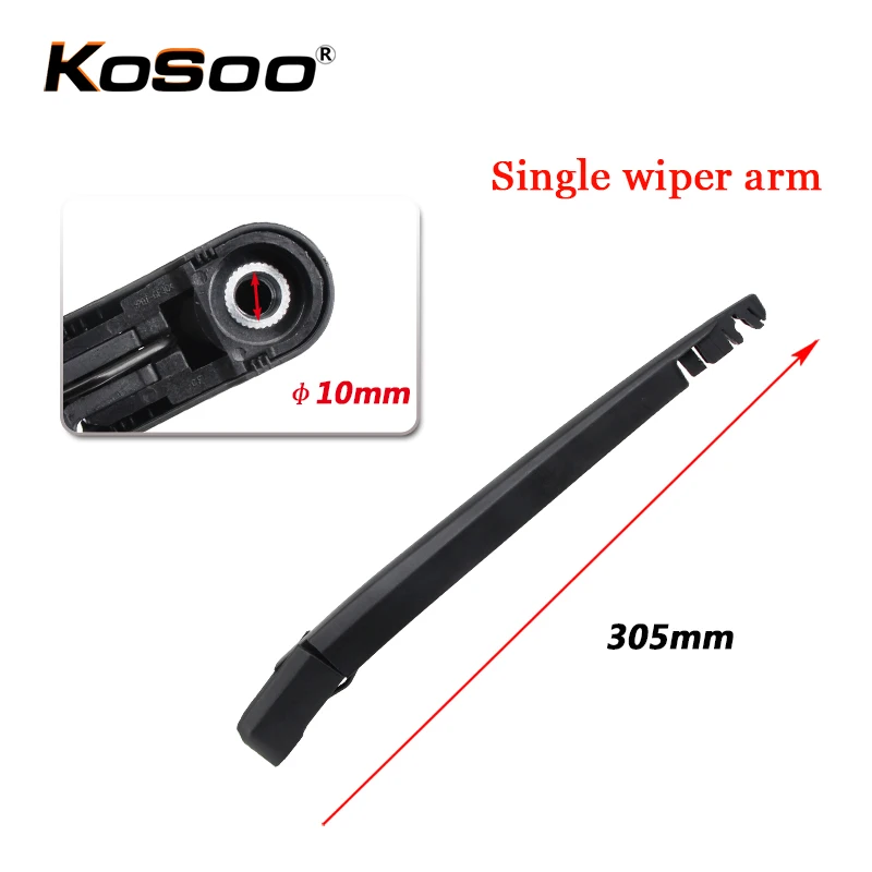 KOSOO Auto Rear Car Wiper Blade For Ssangyong Korando 350mm 2011 Onwards Window Windshield Blades Arm Accessories | Автомобили и