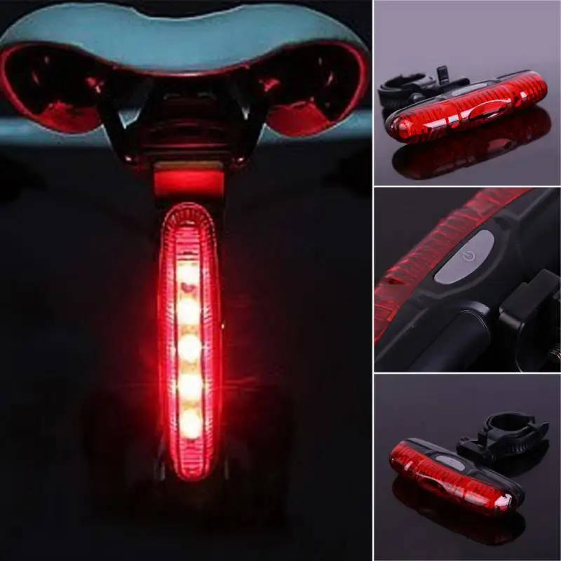 Красный светильник светодиодный Велосипедные замки безопасности