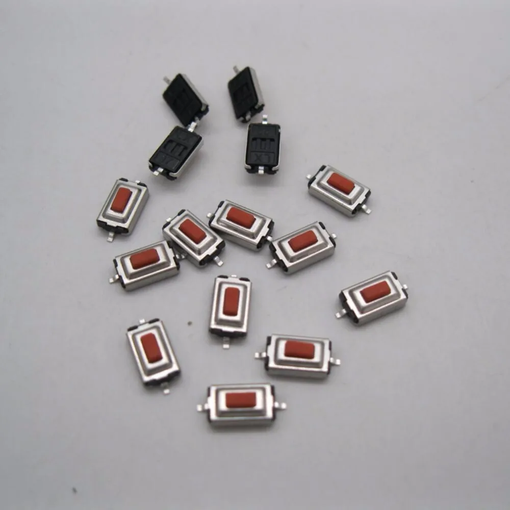 50 шт. высокое качество 3x6x2 5 мм SMD Красный кнопочный переключатель