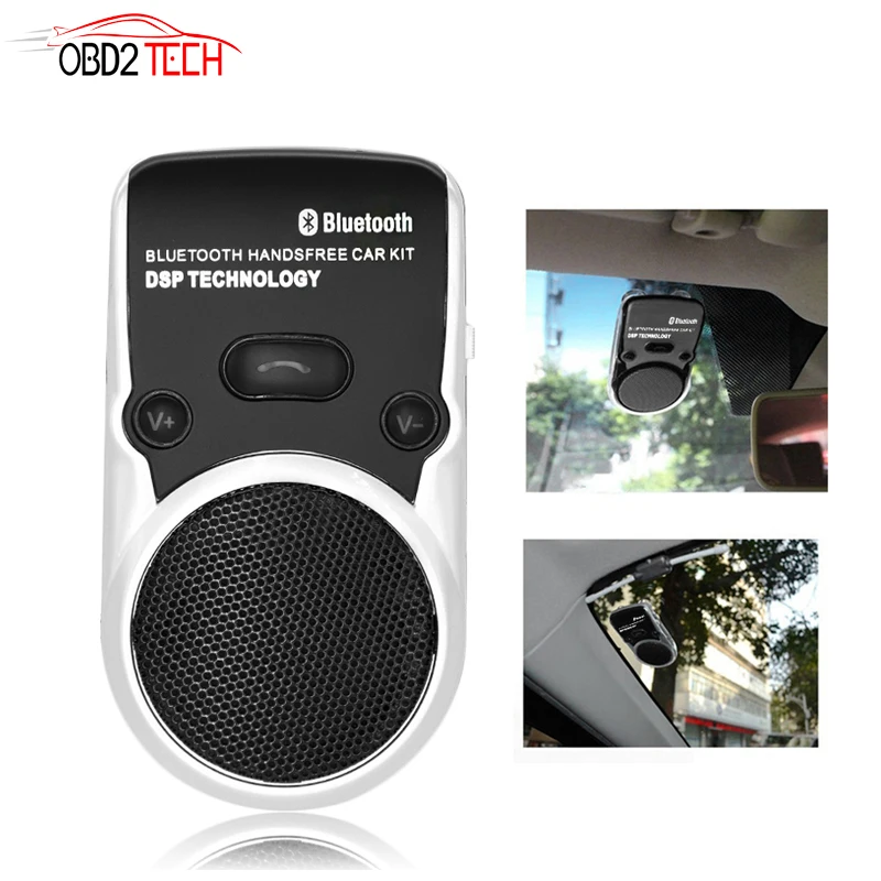 Беспроводной Bluetooth Handsfree автомобильный комплект солнечной энергии Громкая связь