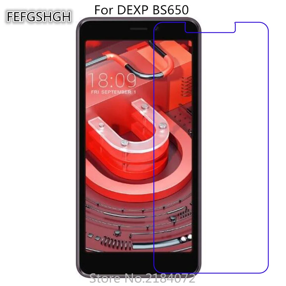 2 шт. закаленное стекло для DEXP BS650 защитная пленка 9H защита экрана