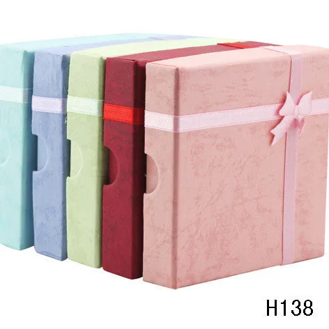 Многоцветные украшения подарочные коробки Мода для упаковки ювелирных изделий