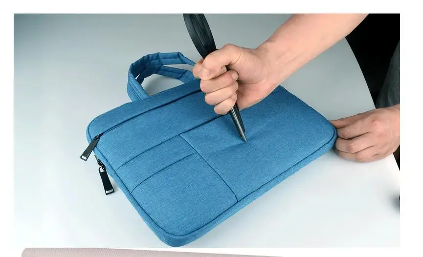 Полиэстеровая сумка для ноутбука xiaomi Macbook Air Pro Dell Asus Lenovo HP Acer Сумочка 11 12 13 14 15