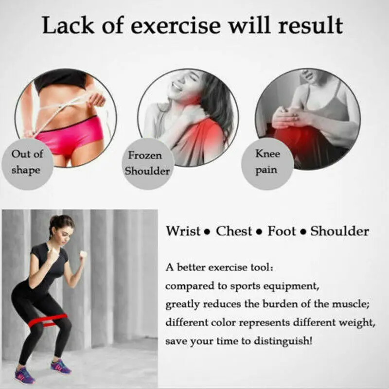 Proworks Resistance Bands | Сверхмощный Фитнес-набор для занятий спортом Спорт и развлечения