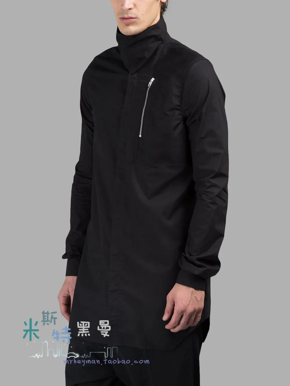 XS-5XL 2017 мужская одежда мода Gd певец костюмы стилист Асимметричная со стоячим