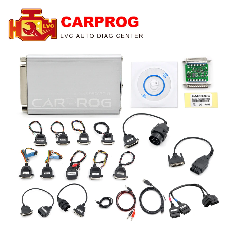 CARPROG Полный набор V10.0.5 программист Авто Ремонт Airbag Reset инструменты автомобиль