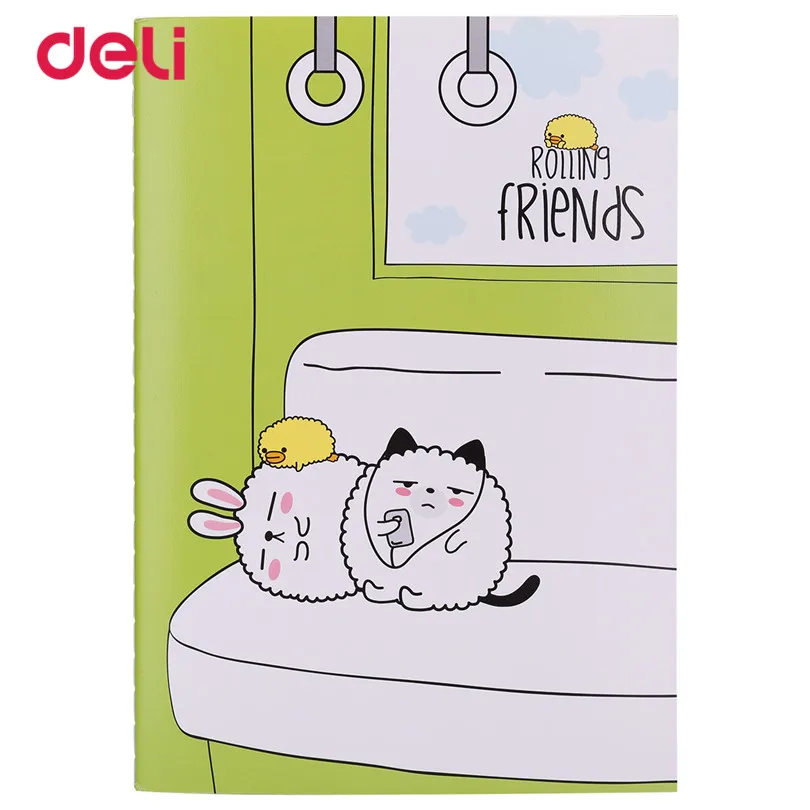 Deli 2017 школьные детские канцелярские принадлежности 40 листов мультяшная книжка