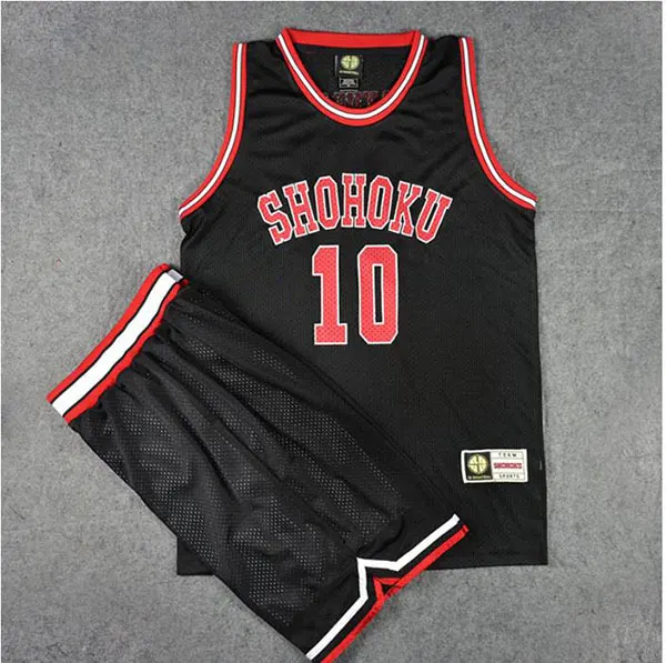 Аниме SLAM DUNK Shohoku Sakuragi Джерси для косплея Hanamichi рубашка Спортивная одежда Униформа костюм для косплея Джерси newSchool Баскетбол