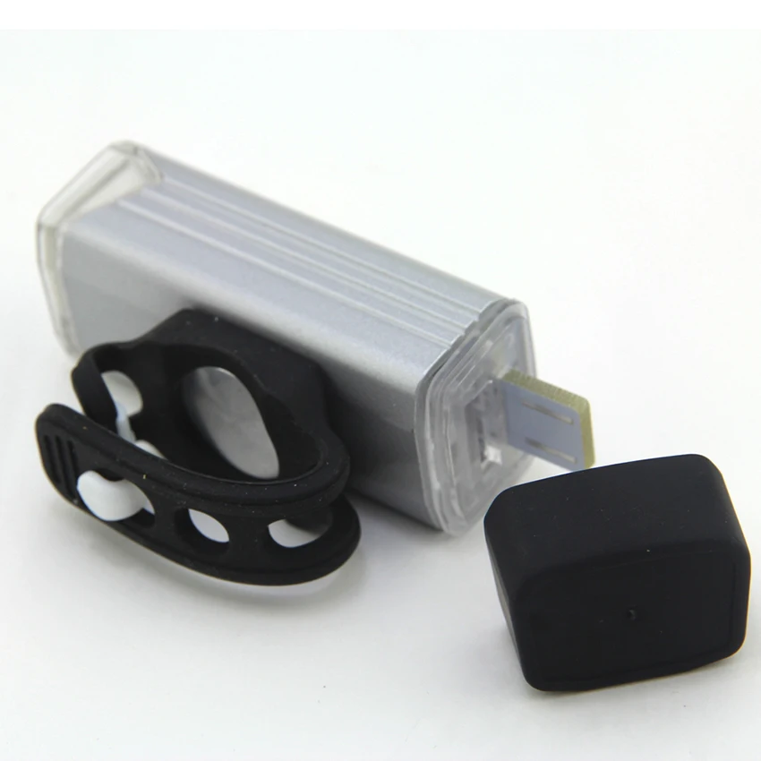 Портативный суперъяркий заряжаемый от USB мини Передний фонарь для велосипеда