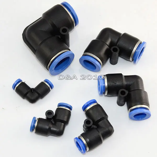 Одно касание быстрый нажмите чтобы подключить резьбовое соединение Tuibe OD 4 мм