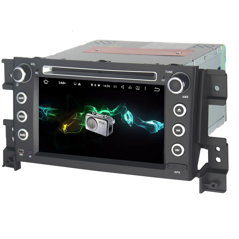 Android 8 1 2 2G RAM Din 7 дюймов Автомобильный dvd плеер для SUZUKI Grand Vitara 2005 Поддержка GPS