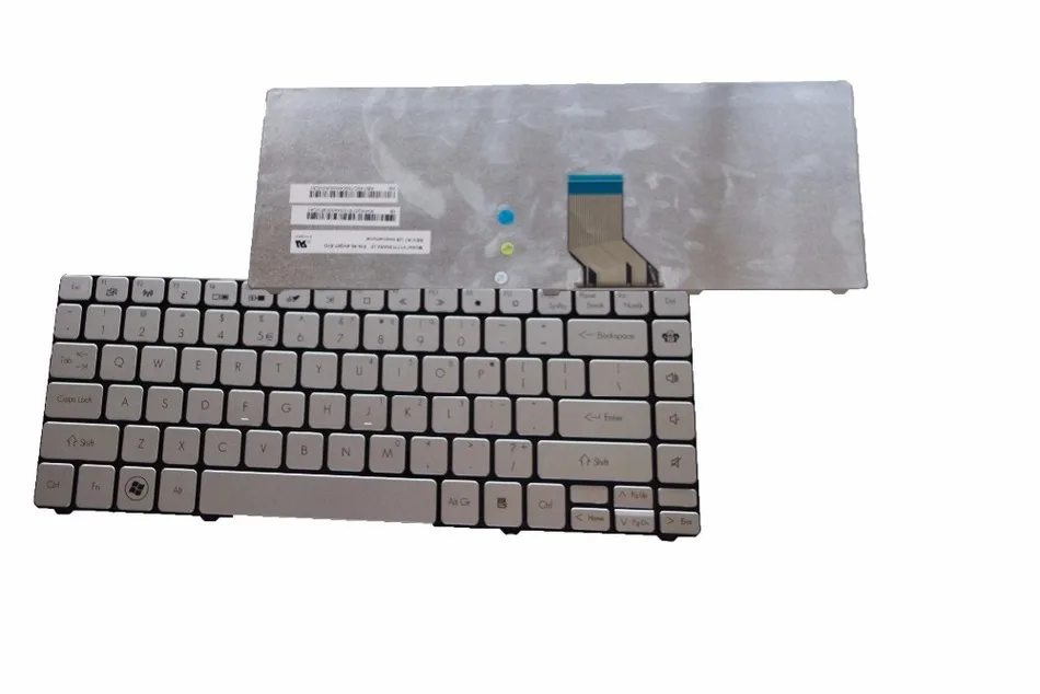 

Серебристая 100% новая английская клавиатура для ноутбука для шлюза ID43A05C ID43A06C ID49C13C ID49C15C ID49C17C