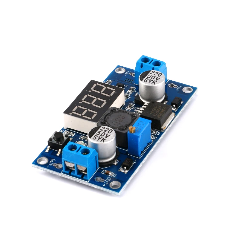 LM2577 DC Повышающий Модуль преобразователь Цифровой Вольтметр дисплей измеритель