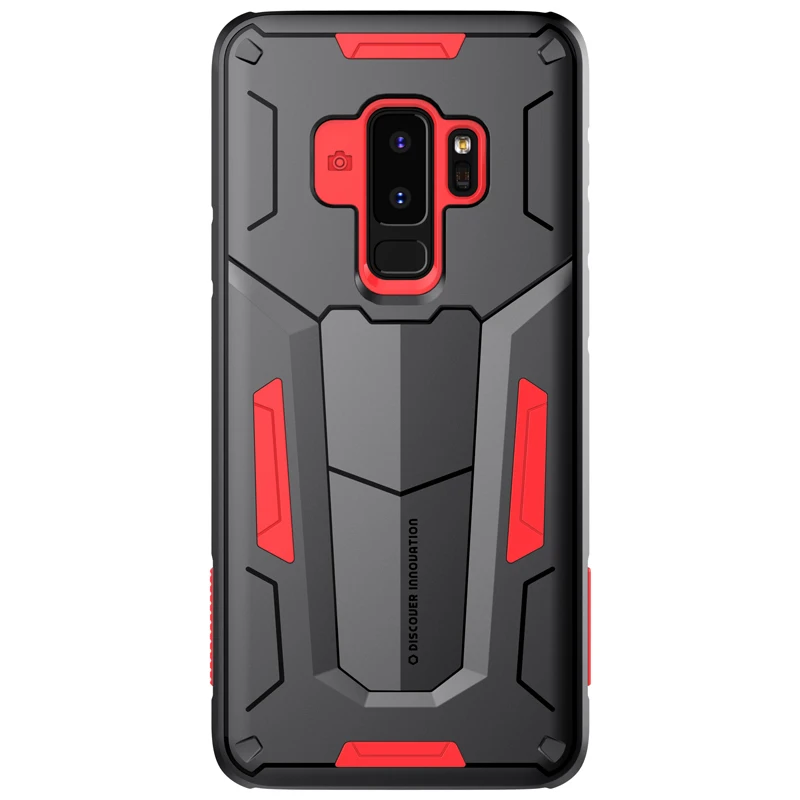 red Противоударный защитный чехол для samsung Galaxy S9 S9 Plus S10 S10 Plus, чехол NILLKIN Defender 2, защитная задняя крышка, жесткий чехол s - Цвет: red