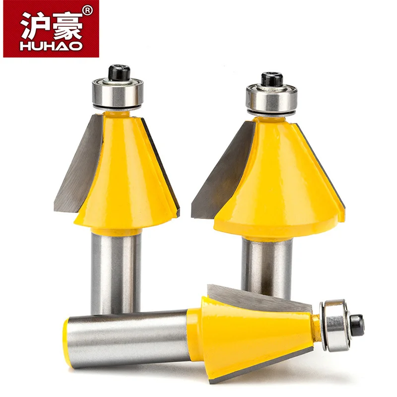 Фреза HUHAO 1/2 &quot фреза для снятия фаски с обрезкой подшипника угловой Фрезерный