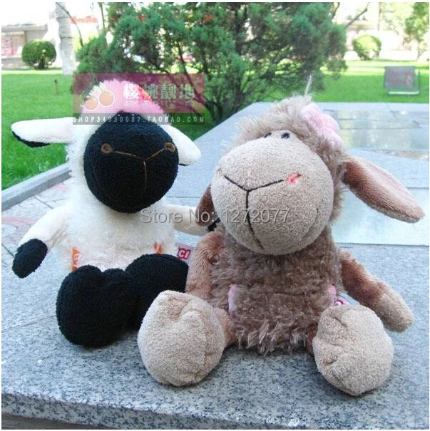 2 шт. 25 см овец Мягкие плюшевые игрушки детские куклы подарок бесплатная
