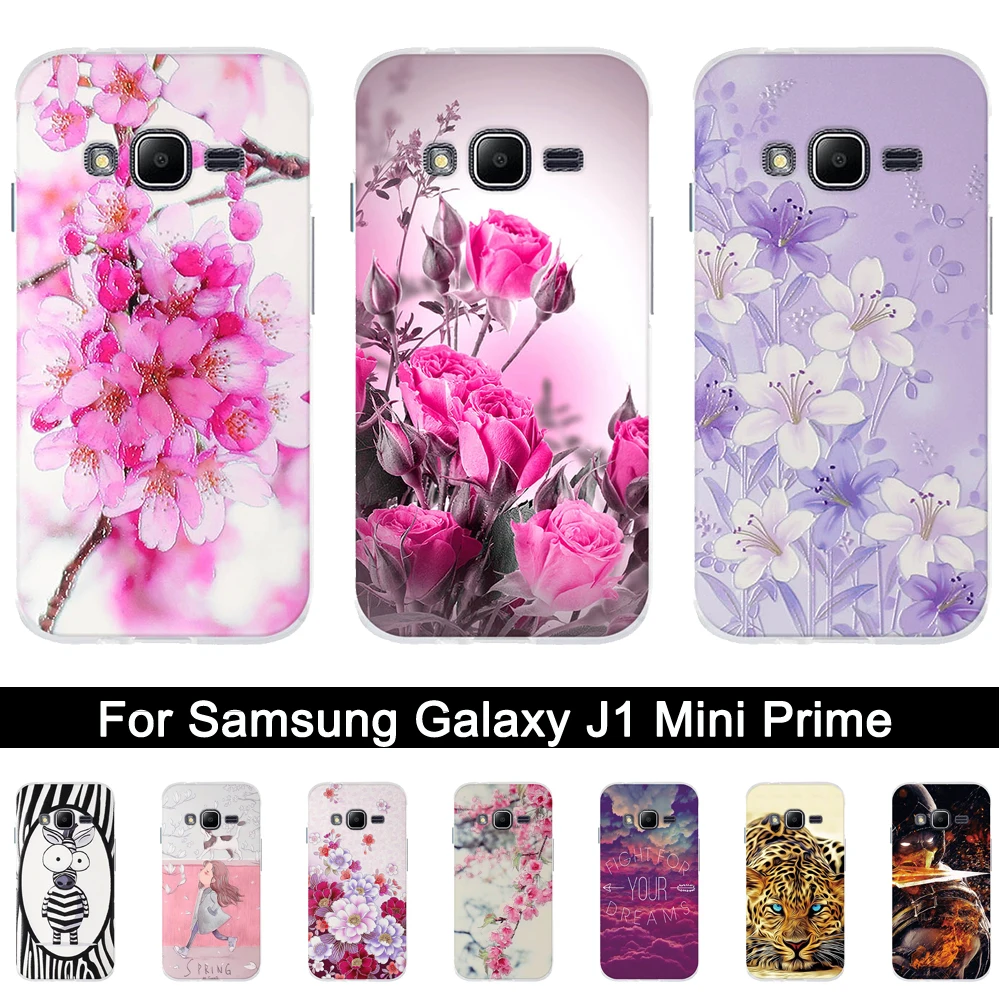 Чехол для Samsung Galaxy J1 mini Prime J106 J106F рельефный 3D чехол из ТПУ телефона Mini 4 0|Бамперы| |