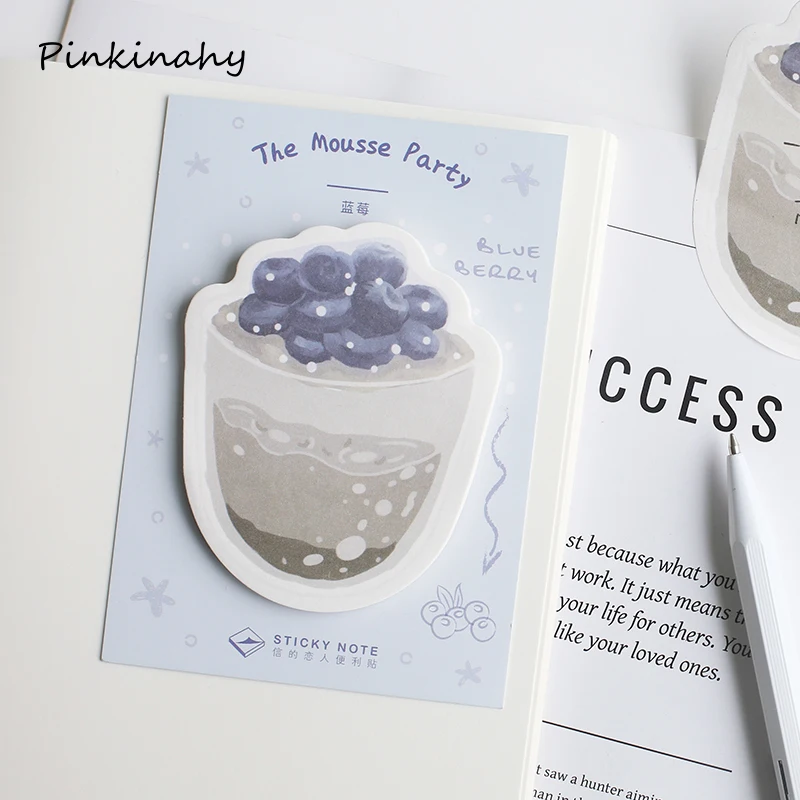 30 листов/коврик для чая молока кофе мороженого Липкие заметки книга Kawaii бумага