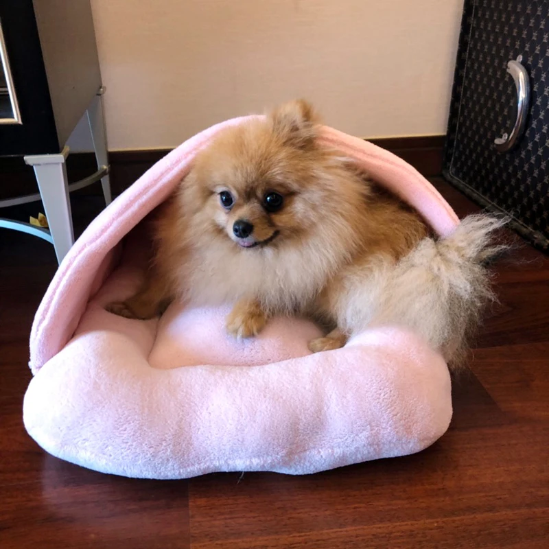 Кроватка для маленьких собак спальный мешок сохраняет тепло подходит домашних