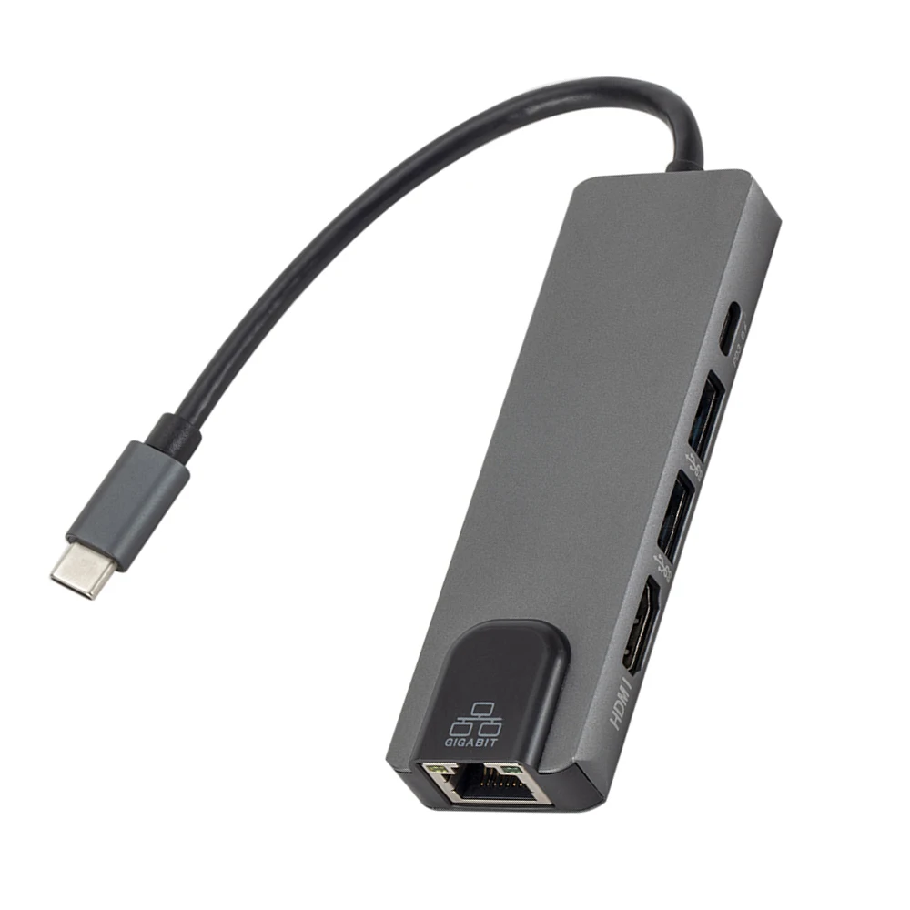 Адаптер типа C для USB-порта 5 в 1 | Электроника
