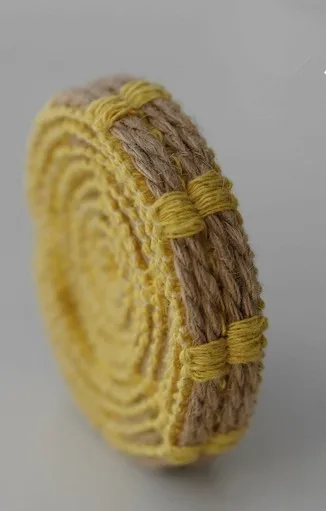 8 видов цветов 15 мм Прекрасный деревенский Плетеный гессенской из натурального