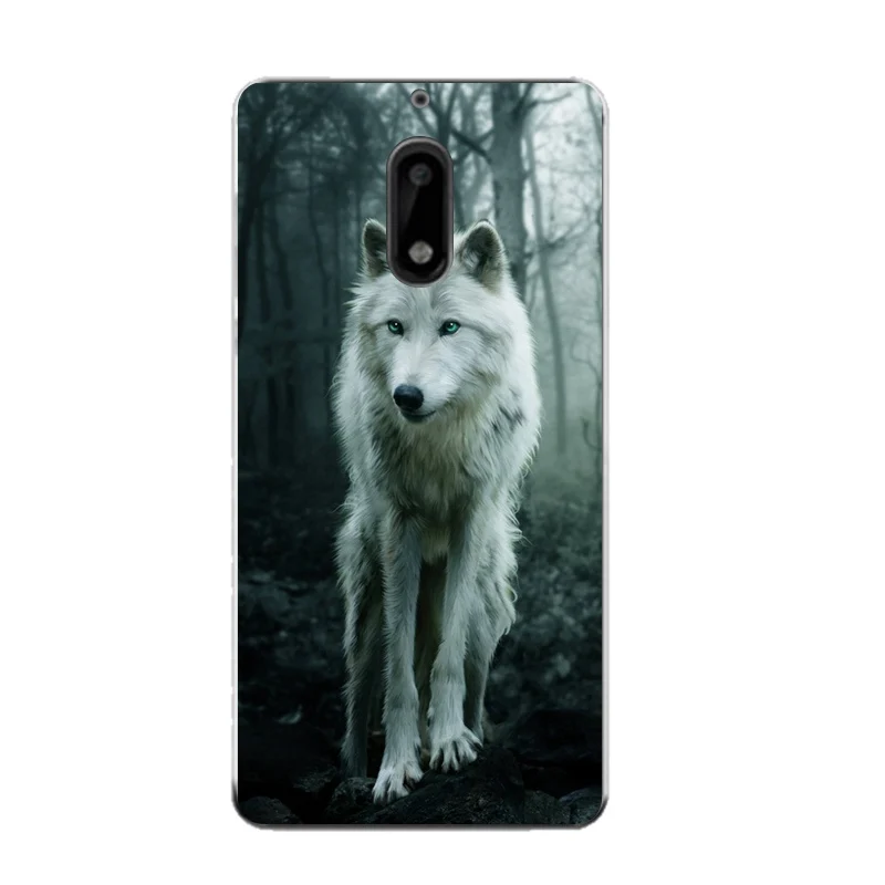 Чехол для телефона из мягкого прозрачного ТПУ с изображением дерева Nokia3 5 6 8 N540 N640