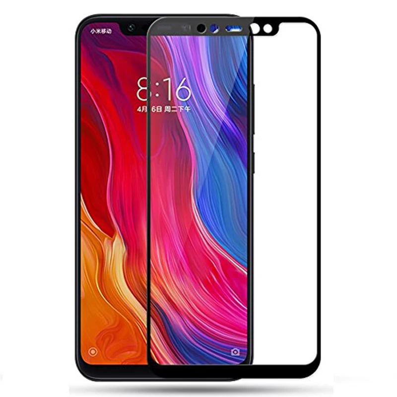9H 2.5D Закаленное стекло полное покрытие Защитная пленка для экрана Xiaomi Redmi Note 3 4 5 6 7