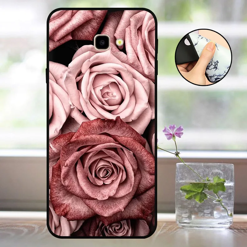 SSM FANATU чехол для samsung J4 Plus Coque силиконовый мягкий чехол для J4 Plus J415 samsung Galaxy J4 Plus чехол - Цвет: SSM