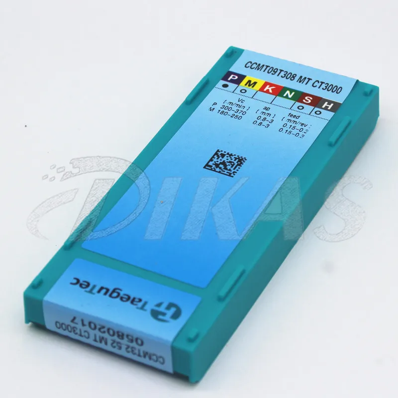 Бесплатная доставка CCMT09T304/08 MT CT3000 TaeguTec внешние токарные инструменты Cermet класса