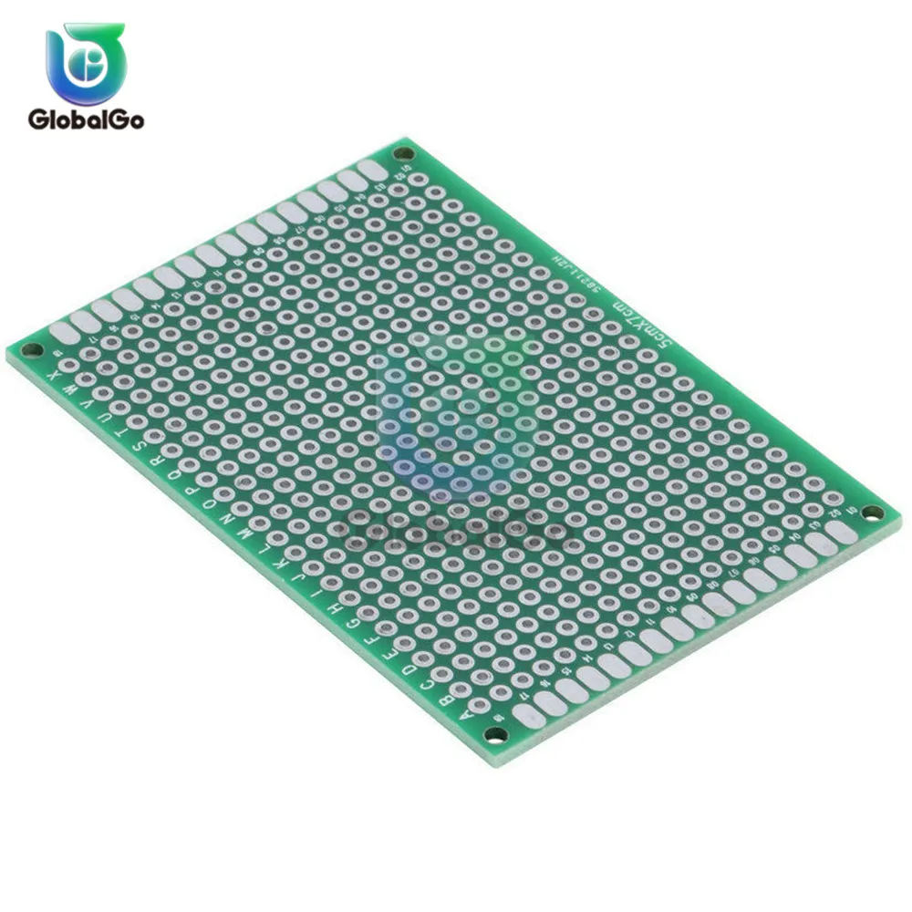 

3 шт./лот 5X7 см двухсторонний медный Прототип PCB универсальная плата Экспериментальная плата для разработок для arduino