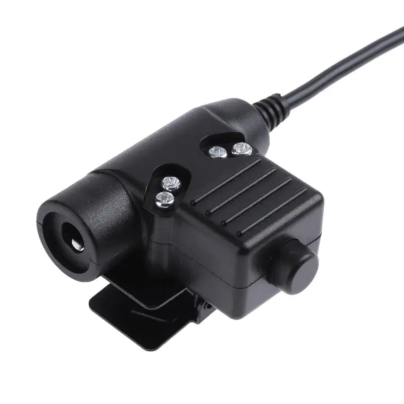 Alloet 80 см K-type U94 PTT военный адаптер PTT Z113 для рации Kenwood TYT F8 для BAOFENG 5R радио