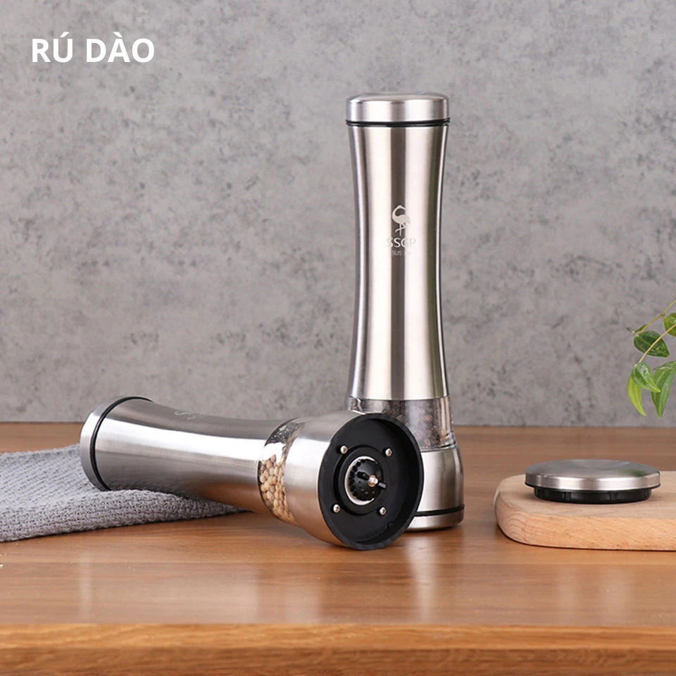 Ручная мельница для перца Нержавеющая сталь соли и Кухня аксессуары инструмент