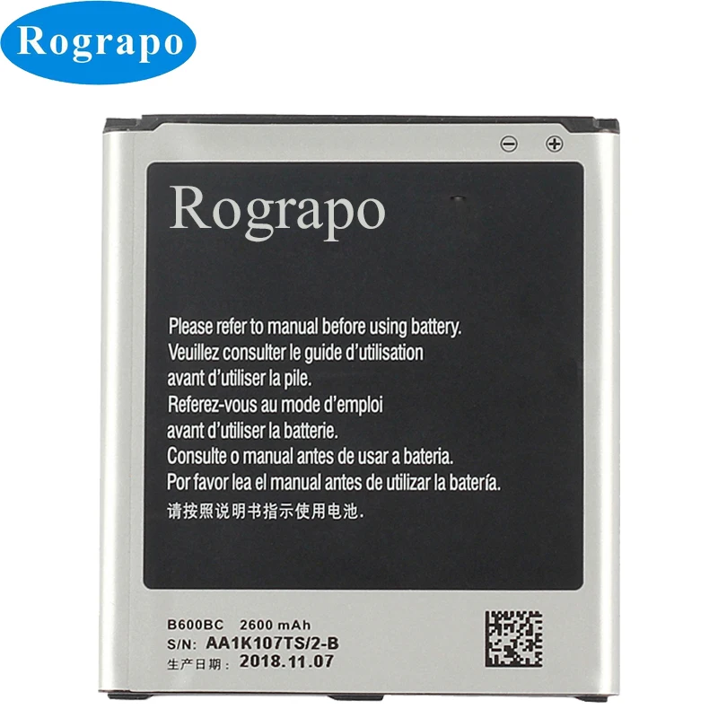100% 2600mAh B600BC B600BE мобильный телефон аккумулятор для Samsung GALAXY S4 I9500 I9502 i9295 GT I9505 I9506 I9508