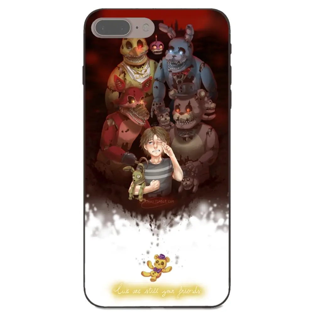 Милая мягкая защитная пленка для экрана из ТПУ Five Nights At Freddy Fnaf для Xiaomi Redmi Note 2 3 4 4A 4X5 5A 6 6A Plus Pro S2 Y2